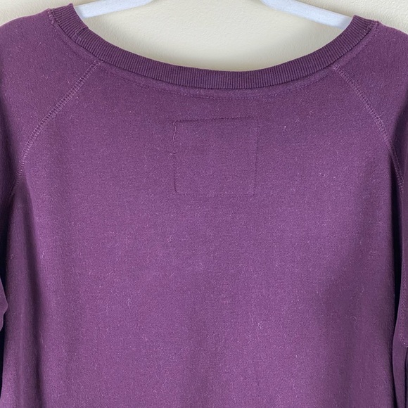 Love Maternity Burgundy Crewneck Pull Over Sweater Size XL - Picture 5 of 12